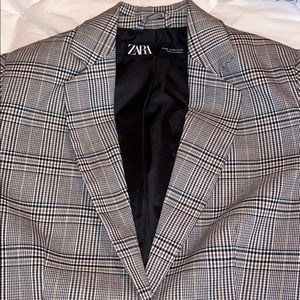 Plaid blazer